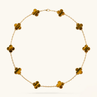 CLOVER | Collier 10 Motiv Tigre