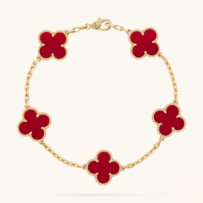 CLOVER | Bracelet Rouge