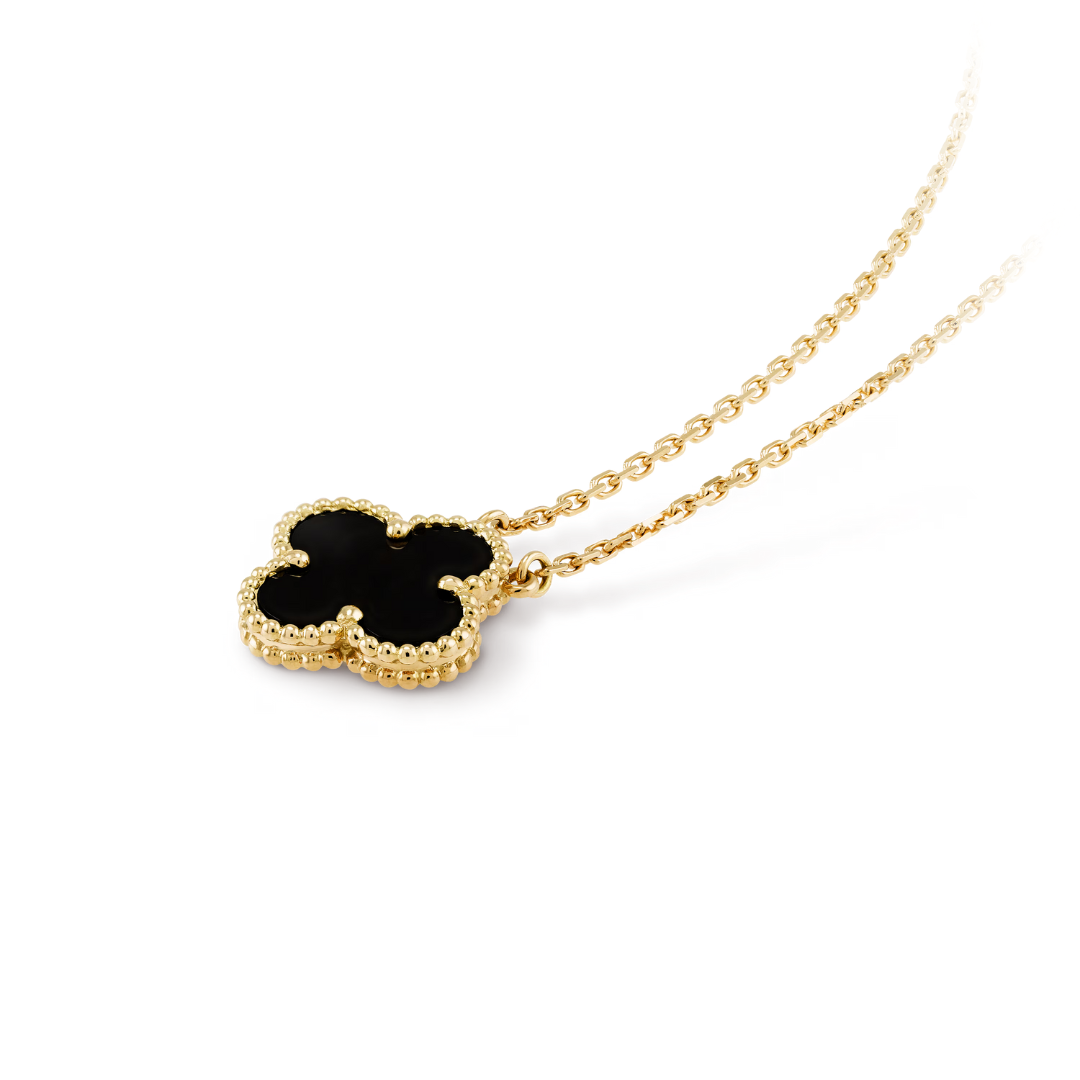 CLOVER | Collier Noir