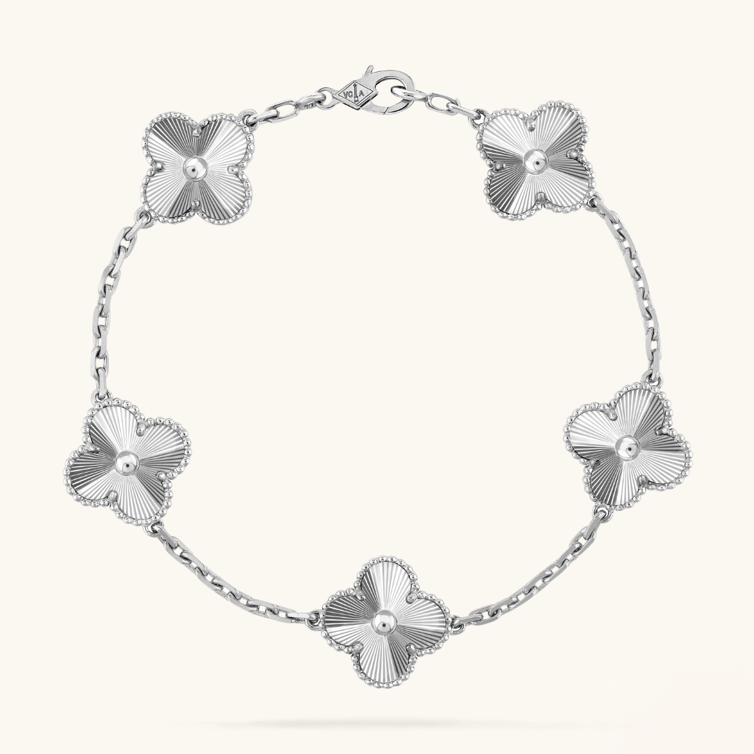 CLOVER | Bracelet en argent