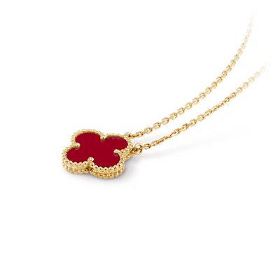 CLOVER | Collier Rouge