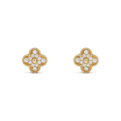 CLOVER | Boucles d’oreilles Prestige en or