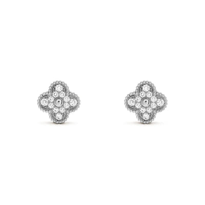 CLOVER | Boucles d’oreilles Prestige en argent