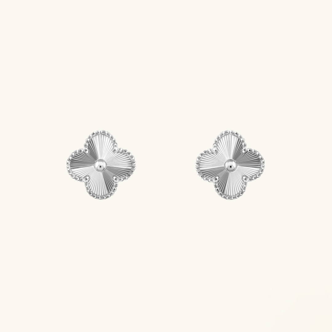 CLOVER | Boucles d’oreilles en argent