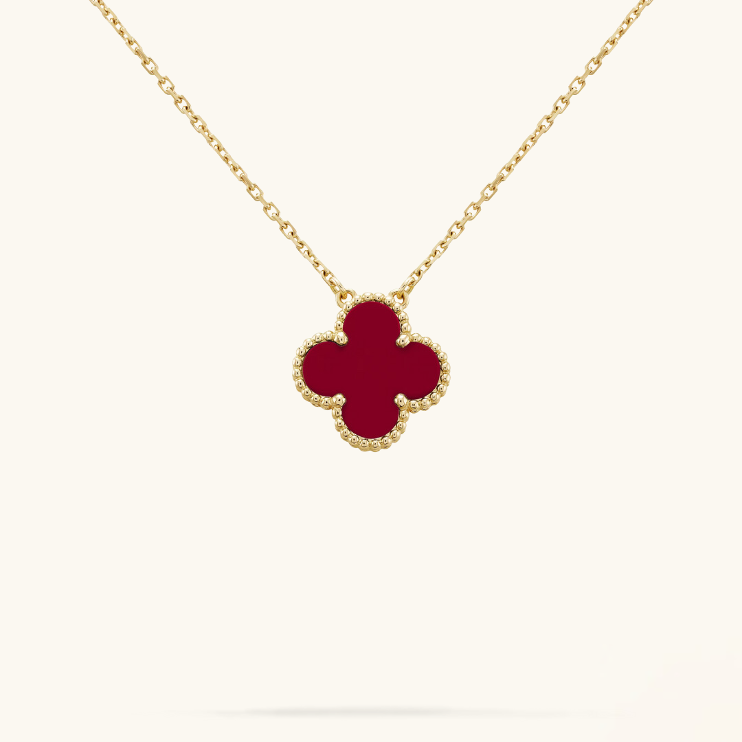 CLOVER | Collier Rouge