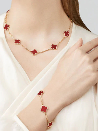 CLOVER | Bracelet Rouge