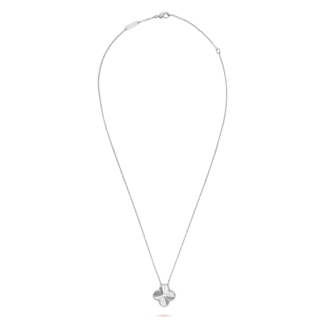 CLOVER | Collier Argent