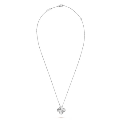 CLOVER | Collier Argent