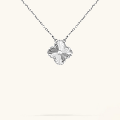 CLOVER | Collier Argent