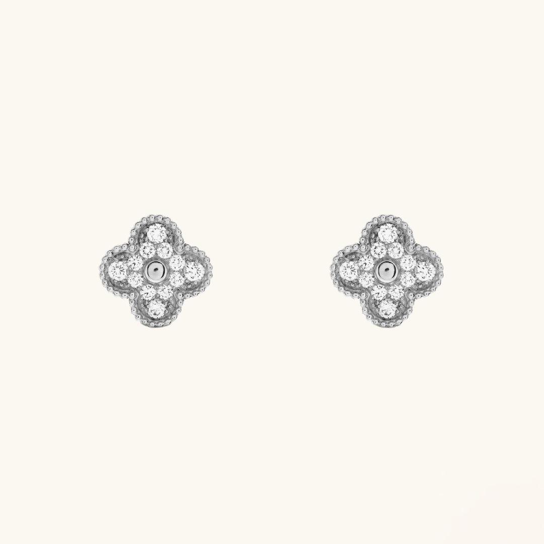 CLOVER | Boucles d’oreilles Prestige en argent