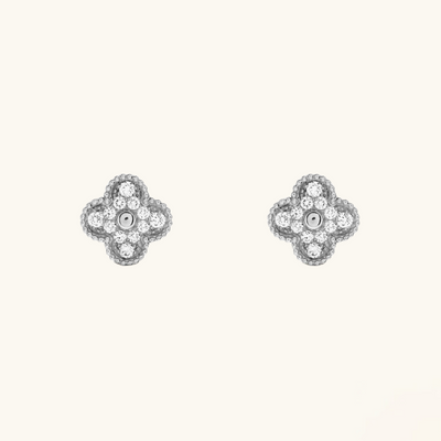 CLOVER | Boucles d’oreilles Prestige en argent