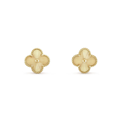 CLOVER | Boucles d’oreilles en or