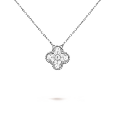 CLOVER | Collier Argent Prestige