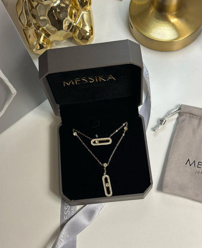 EXCLUSIVE | Collier Mollyanne Diamanté