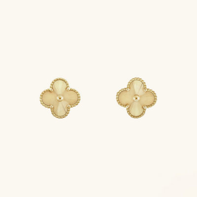 CLOVER | Boucles d’oreilles en or