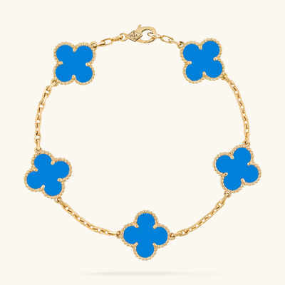 CLOVER | Bracelet Bleu