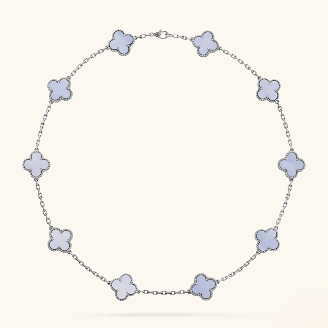 CLOVER | Collier Violet 10 Motifs