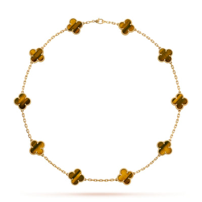 CLOVER | Collier 10 Motiv Tigre