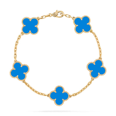 CLOVER | Bracelet Bleu