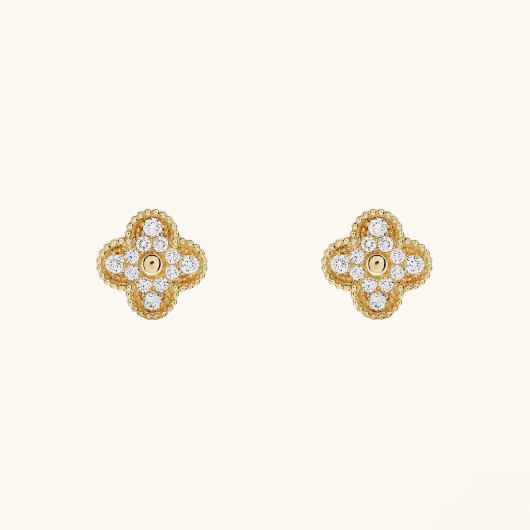 CLOVER | Boucles d’oreilles Prestige en or