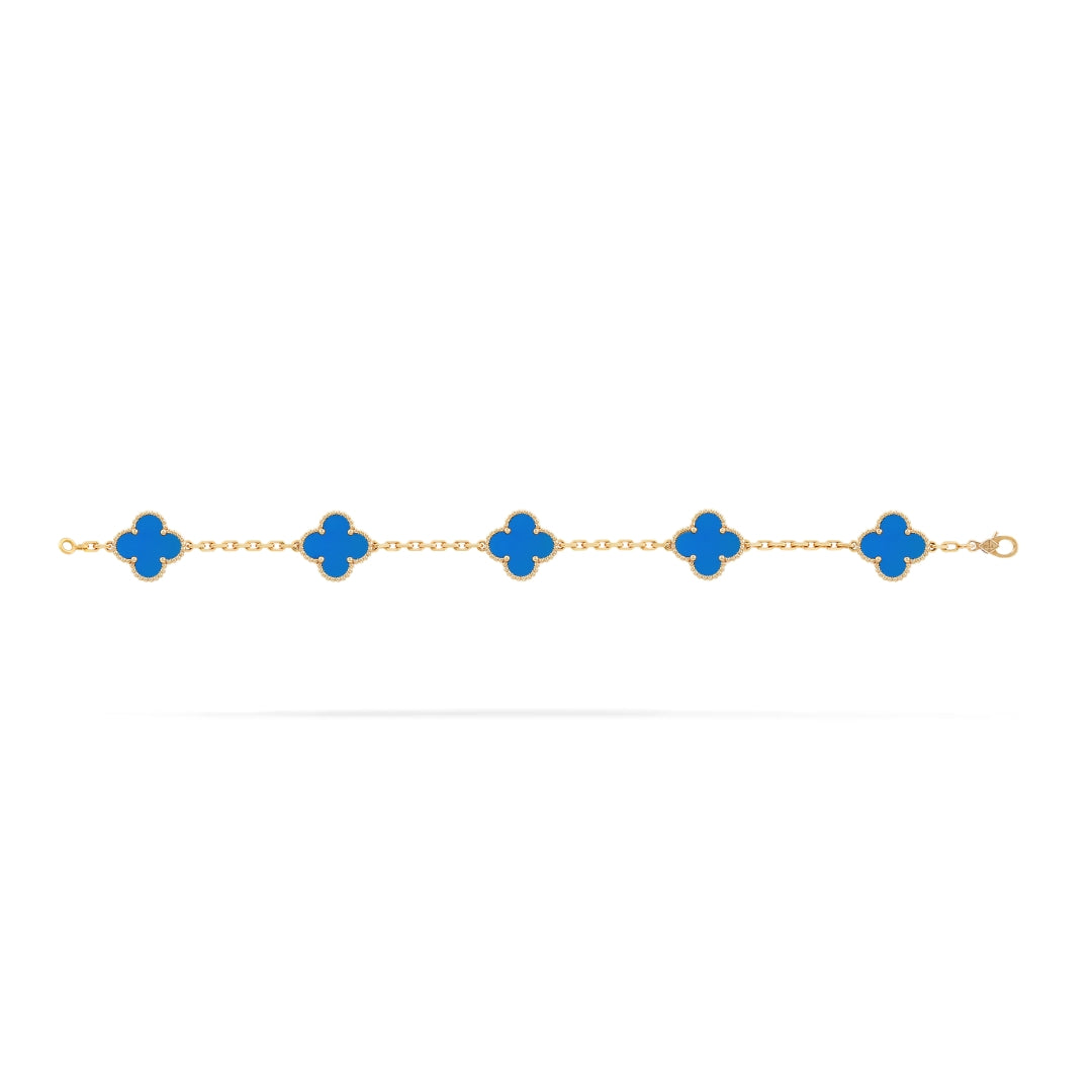 CLOVER | Bracelet Bleu