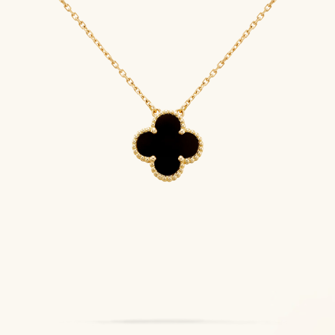 CLOVER | Collier Noir
