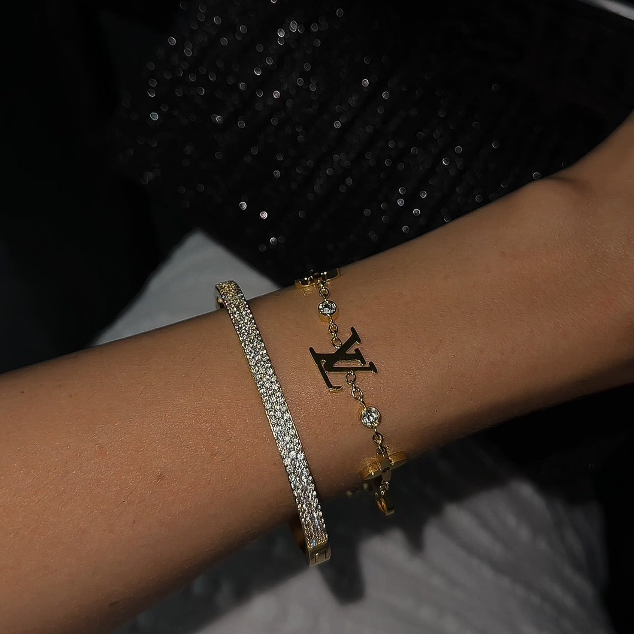 EXCLUSIVE | Bracelet Lottie Or