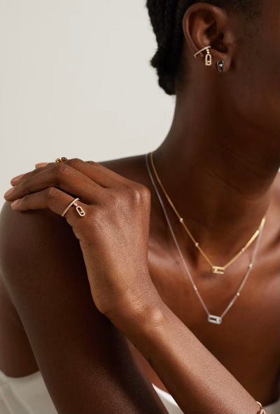 EXCLUSIVE | Bague Chaira Dangling Diamanté