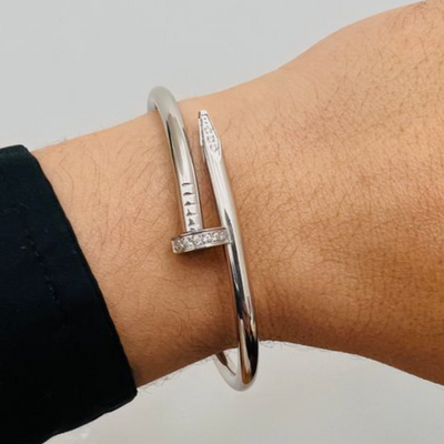 SPIKE | Bracelet Prestige Argent
