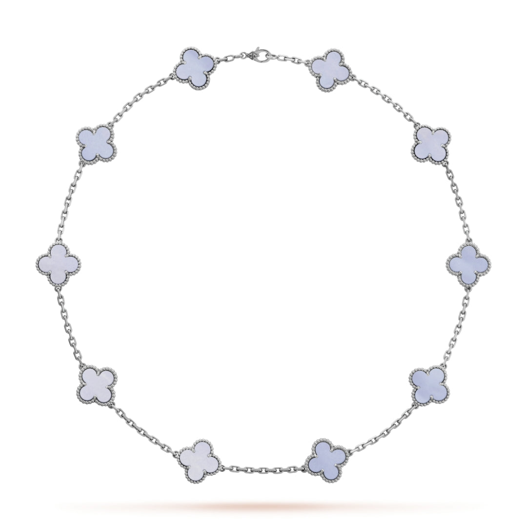 CLOVER | Collier Violet 10 Motifs