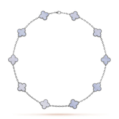 CLOVER | Collier Violet 10 Motifs