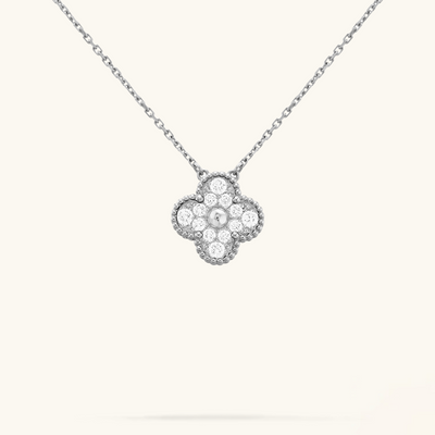 CLOVER | Collier Argent Prestige