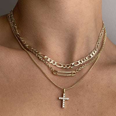 EXCLUSIVE | Collier Croix Élégance