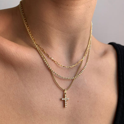 EXCLUSIVE | Collier Croix Élégance